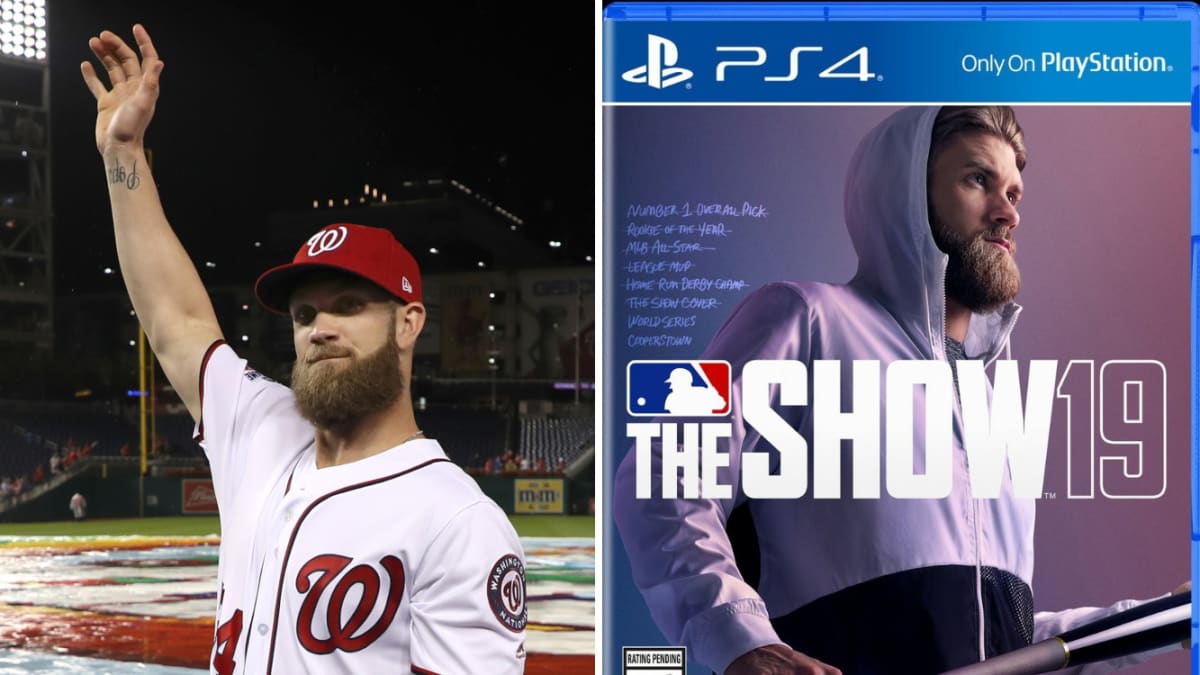 MLB The Show 19 taps Bryce Harper, jersey TBD, for cover - Polygon