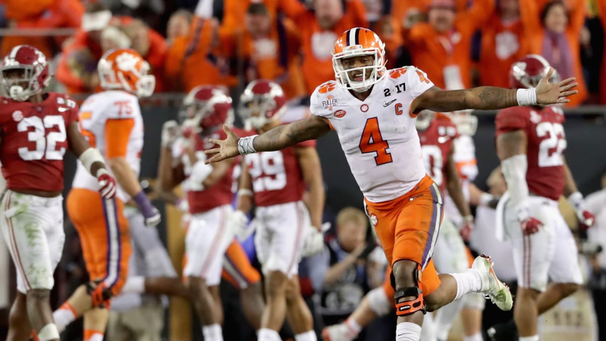 Deshaun Watson #4 Clemson Tigers National Championship