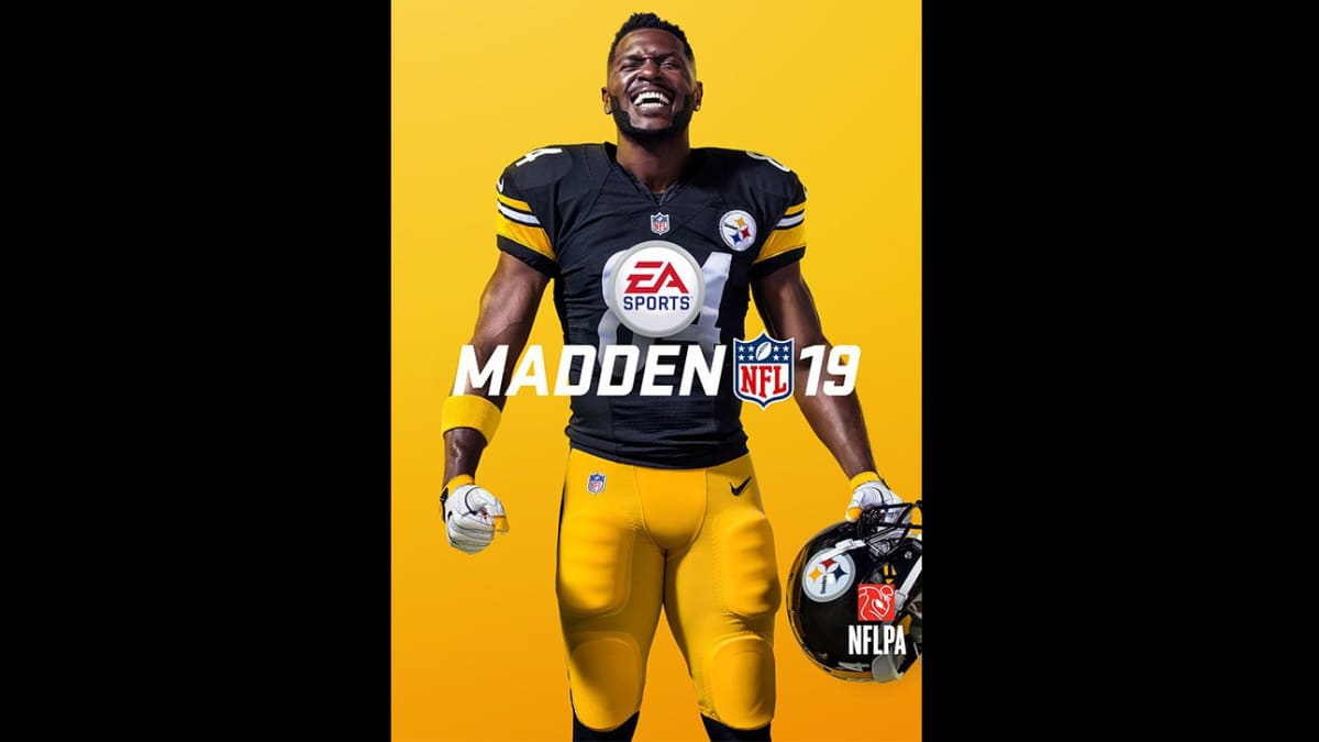 EA Sports Officially Unveils Antonio Brown As The 'Madden 19' Standard  Edition Cover Athlete