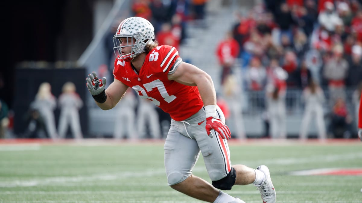 Ohio State star defensive end Nick Bosa leaves game vs. TCU with apparent  groin injury 