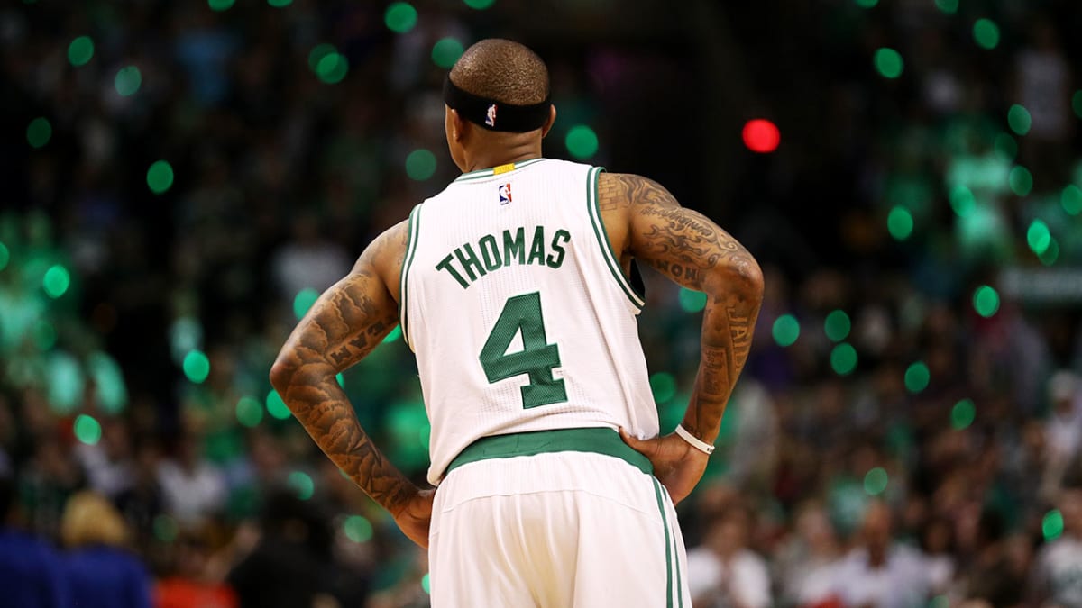 Isaiah Thomas' son gets a taste of the NBA life in hard-hitting