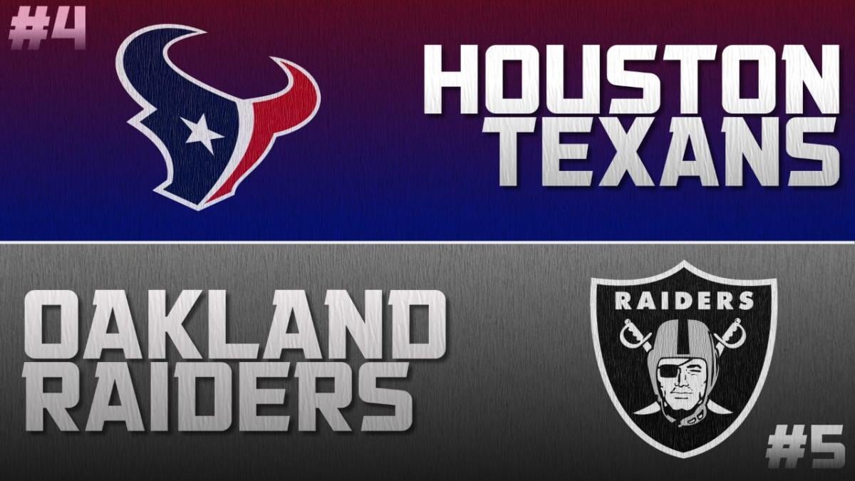 AFC Wildcard: Oakland Raiders face Houston Texans in first playoff