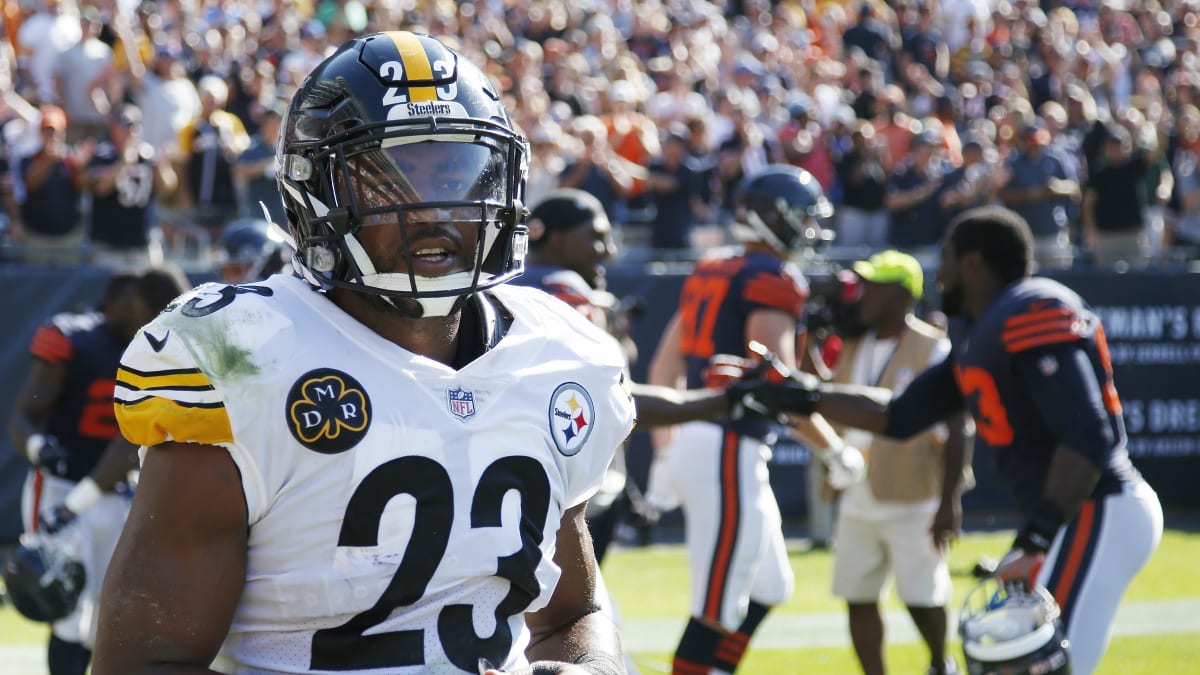 Pittsburgh Steelers free safety Mike Mitchell (23) greets fans