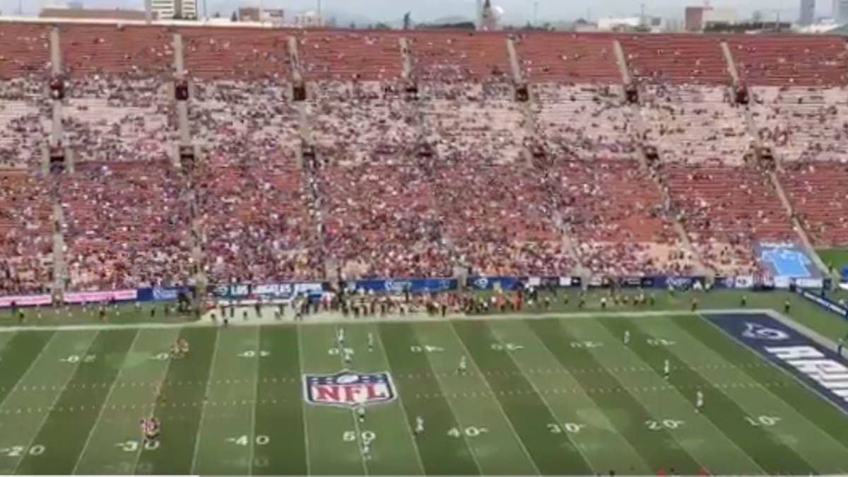 ICYMI in NFL Week 2: Lots of empty seats at 2 games in LA