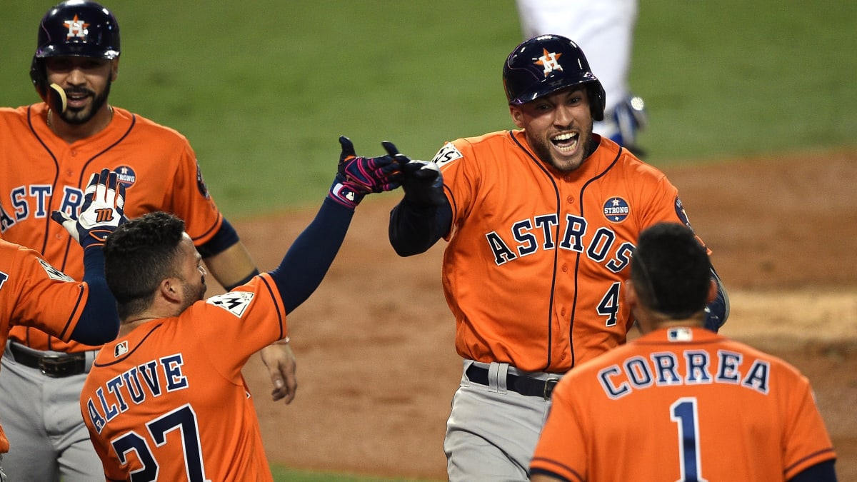 Yahoo Sports on X: LIFT OFF 🚀 The Houston Astros capture their second # WorldSeries title!  / X