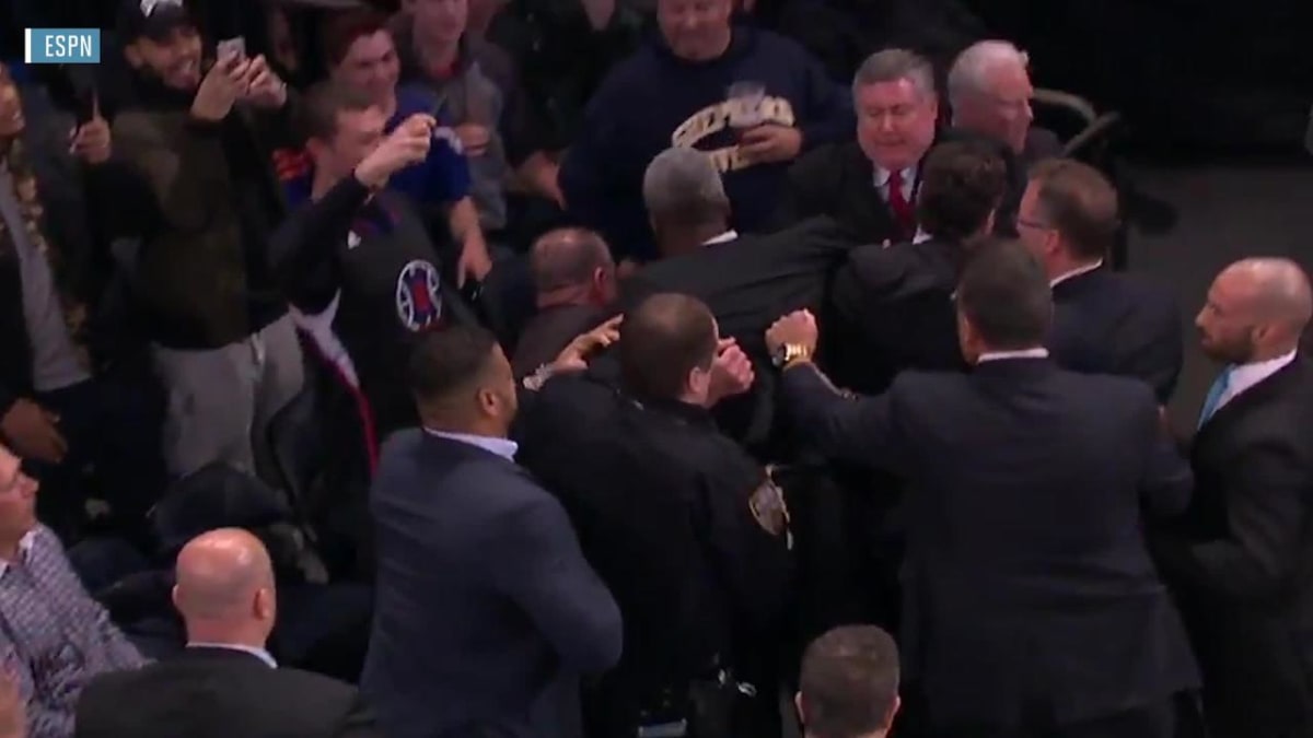 Charles Oakley arrested at Madison Square Garden for security guard  altercation - Sports Illustrated