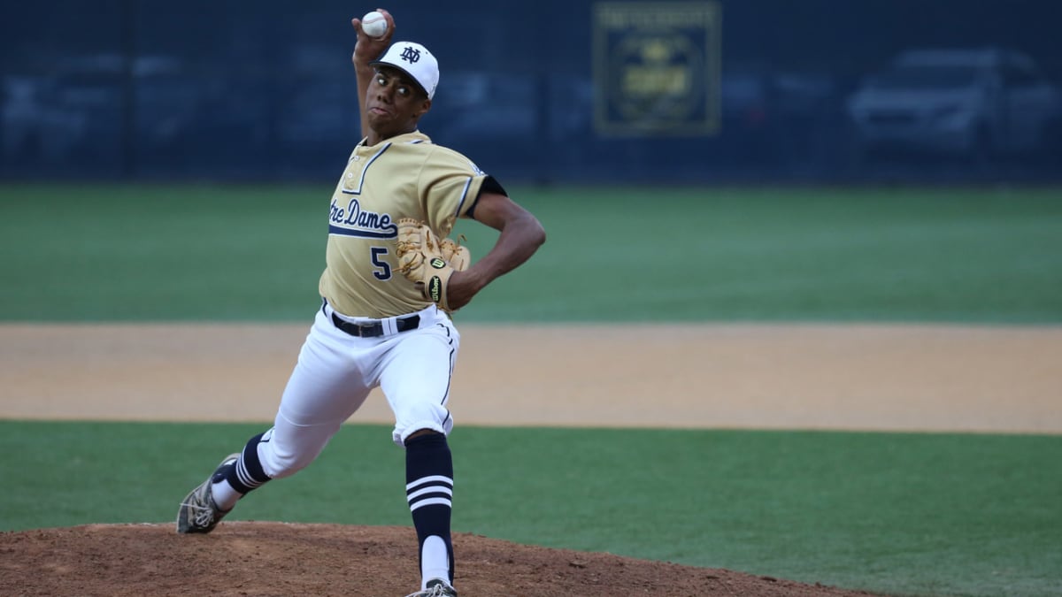 Hunter Greene of the Cincinnati Reds and Notre Dame High School