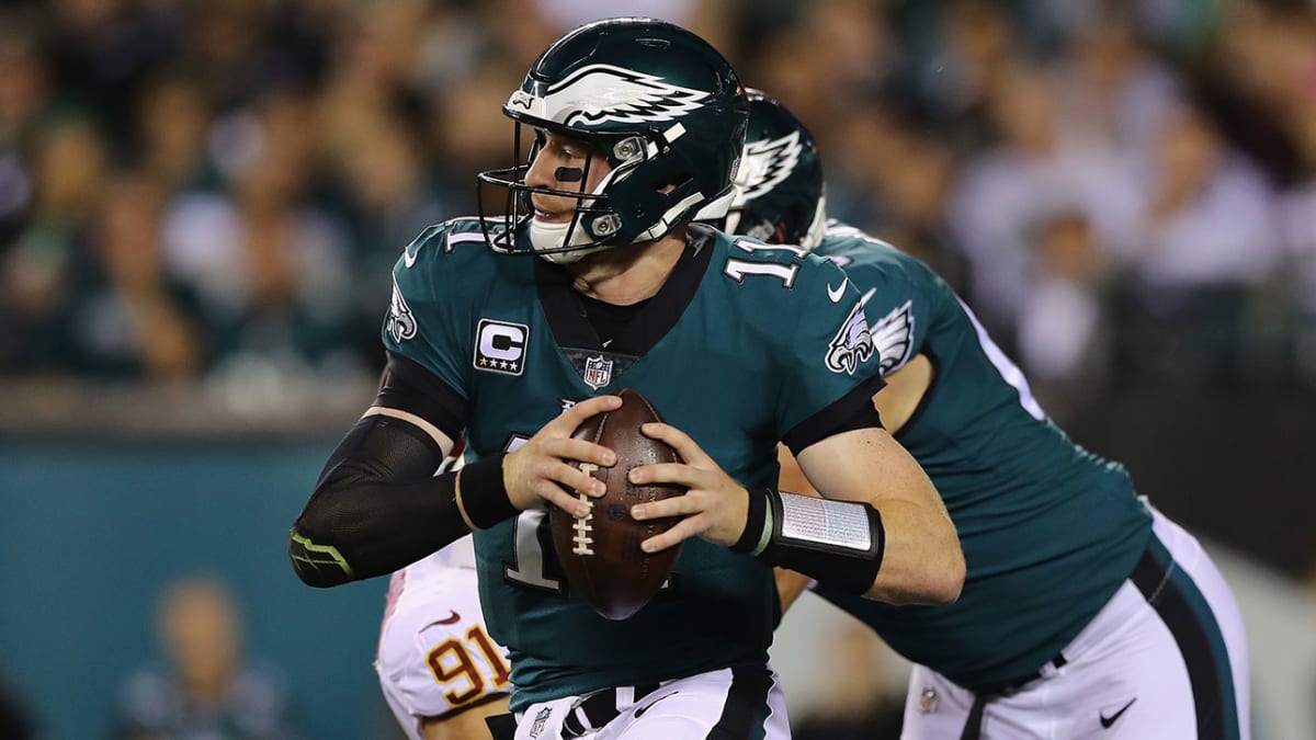 Eagles-Redskins: Carson Wentz's jersey ripped (photos) - Sports Illustrated