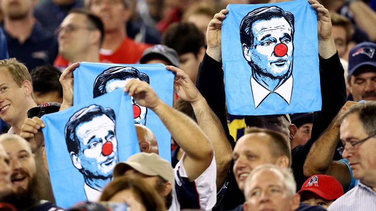 Goodell To Be Greeted by 70,000 Clown-Face Towels at Pats-Chiefs Opener -  Sports Illustrated