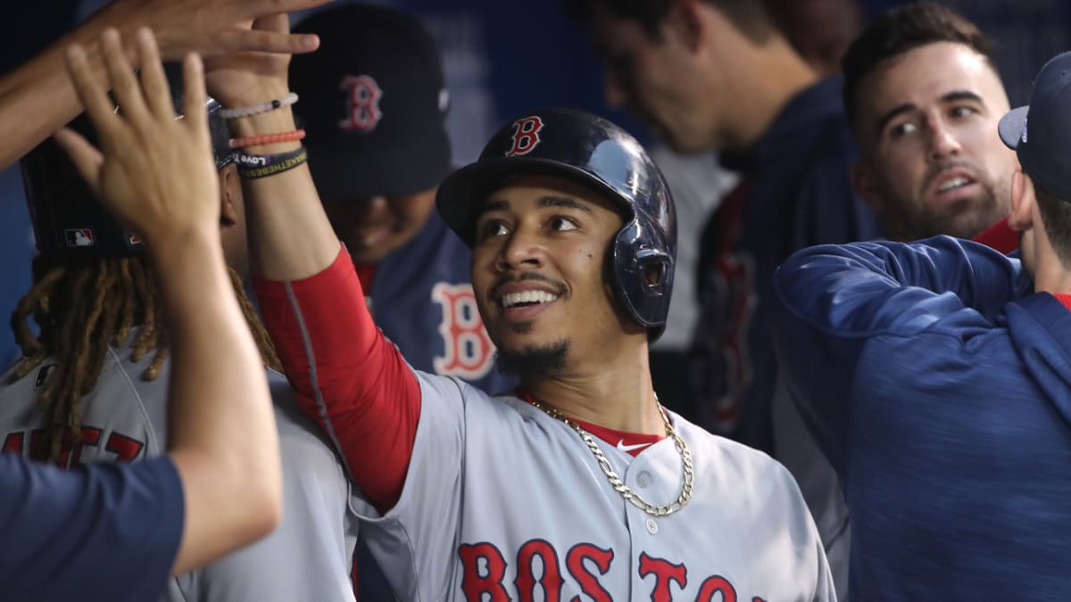 Video: Mookie Betts sets a franchise record with his 11th leadoff home run  - NBC Sports