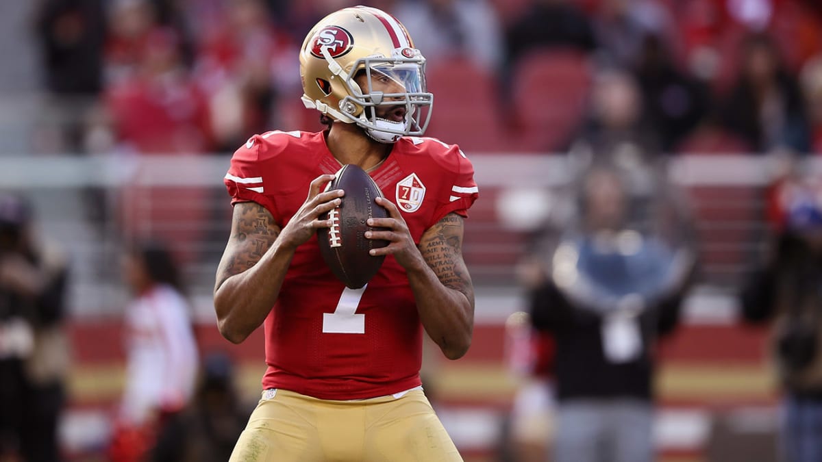 Colin Kaepernick working out in Seattle today with another Seahawks WR