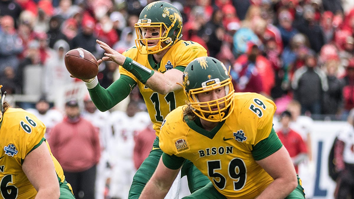 North Dakota State's Carson Wentz is ready to play in NFL now, just ask him