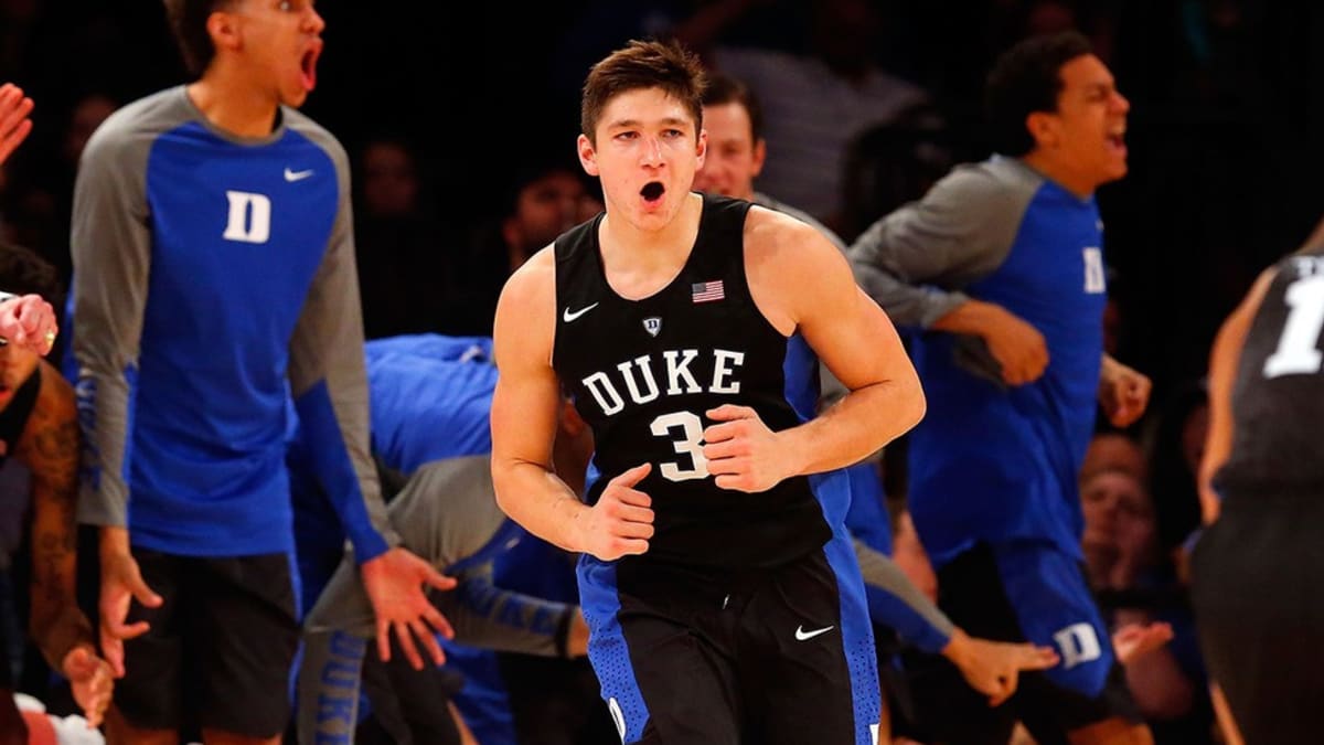 Grayson Allen says he's learning equally from playing with the