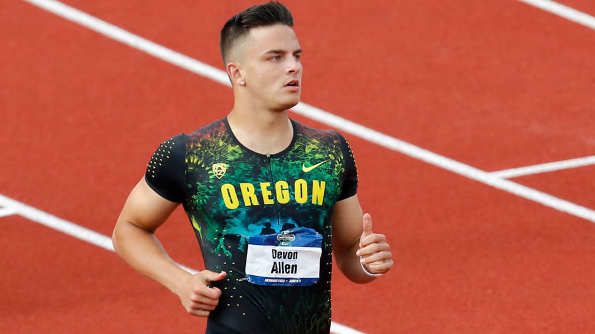 Oregon WR and Olympic hurdler Devon Allen wants gold in Rio and a Super  Bowl later 