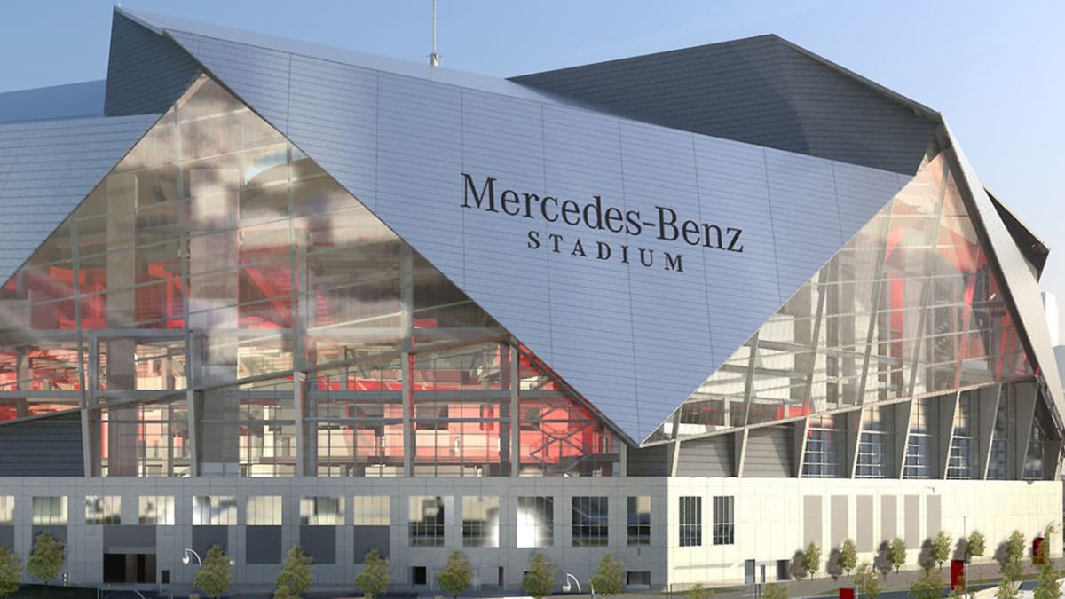 Behind the scenes at Atlanta Falcons' new home of Mercedes-Benz