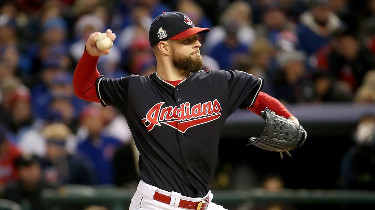 Corey Kluber settles in, leads Indians to Game 4 win in World Series