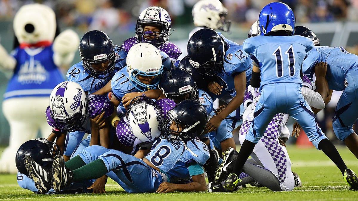 pop warner helmets