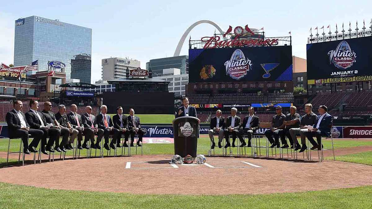 Blues to unveil new Winter Classic jersey at Busch Stadium