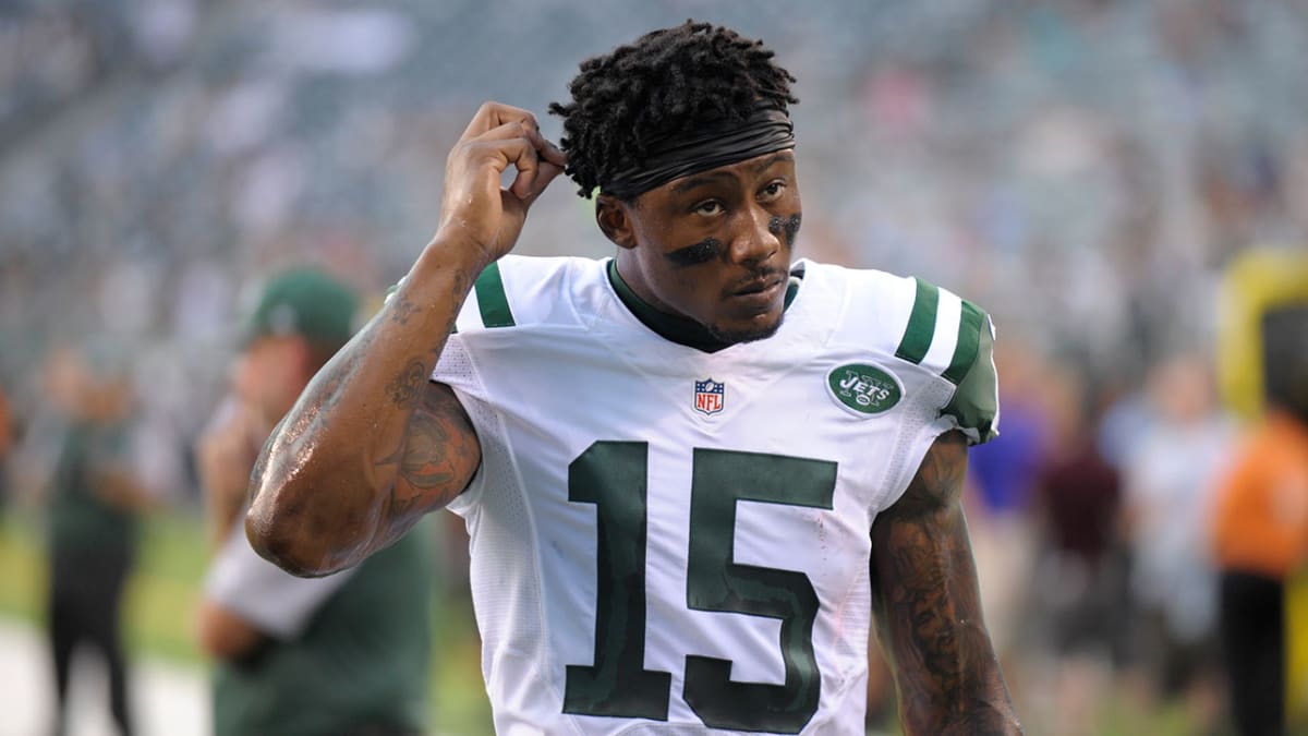 Jets WR receiver issues footrace challenge to new teammate Brandon Marshall  for jersey No. 15 – New York Daily News