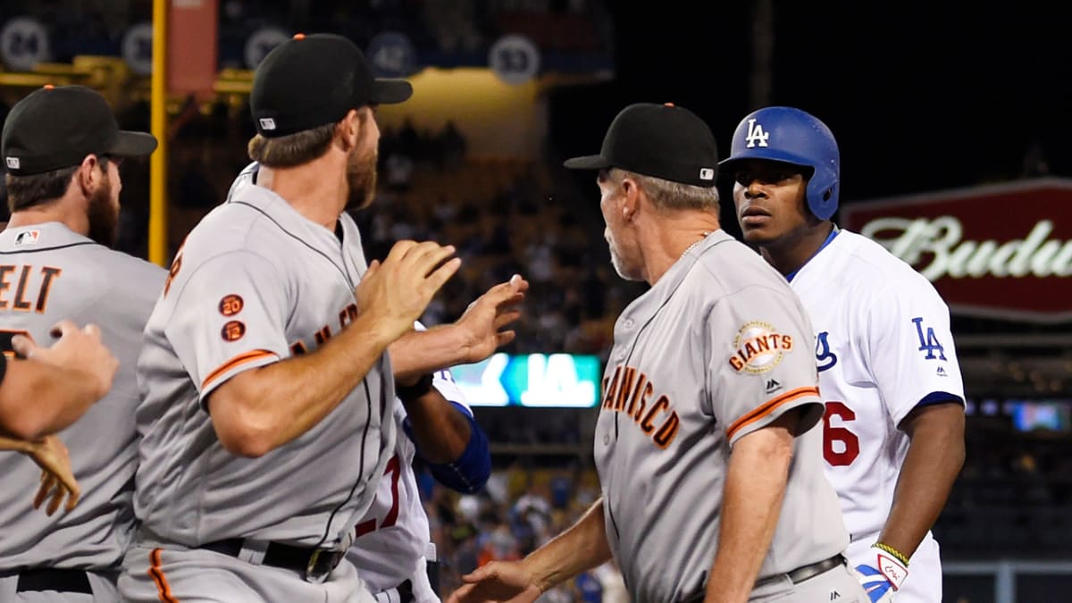 Secret Base] Madison Bumgarner and Yasiel Puig's beef was an