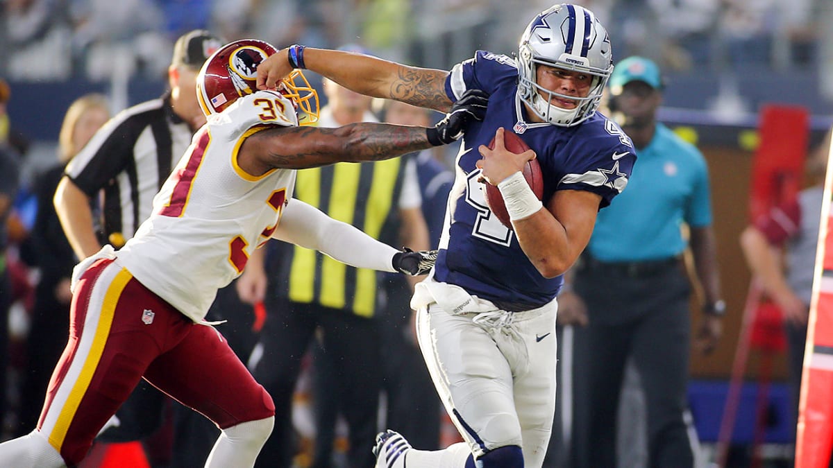 Cowboys catch Redskins in NFC East with Thanksgiving win 