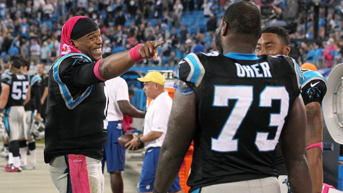 Carolina Panthers' Cam Newton recruited Michael Oher to protect his 'Blind  Side' - ESPN