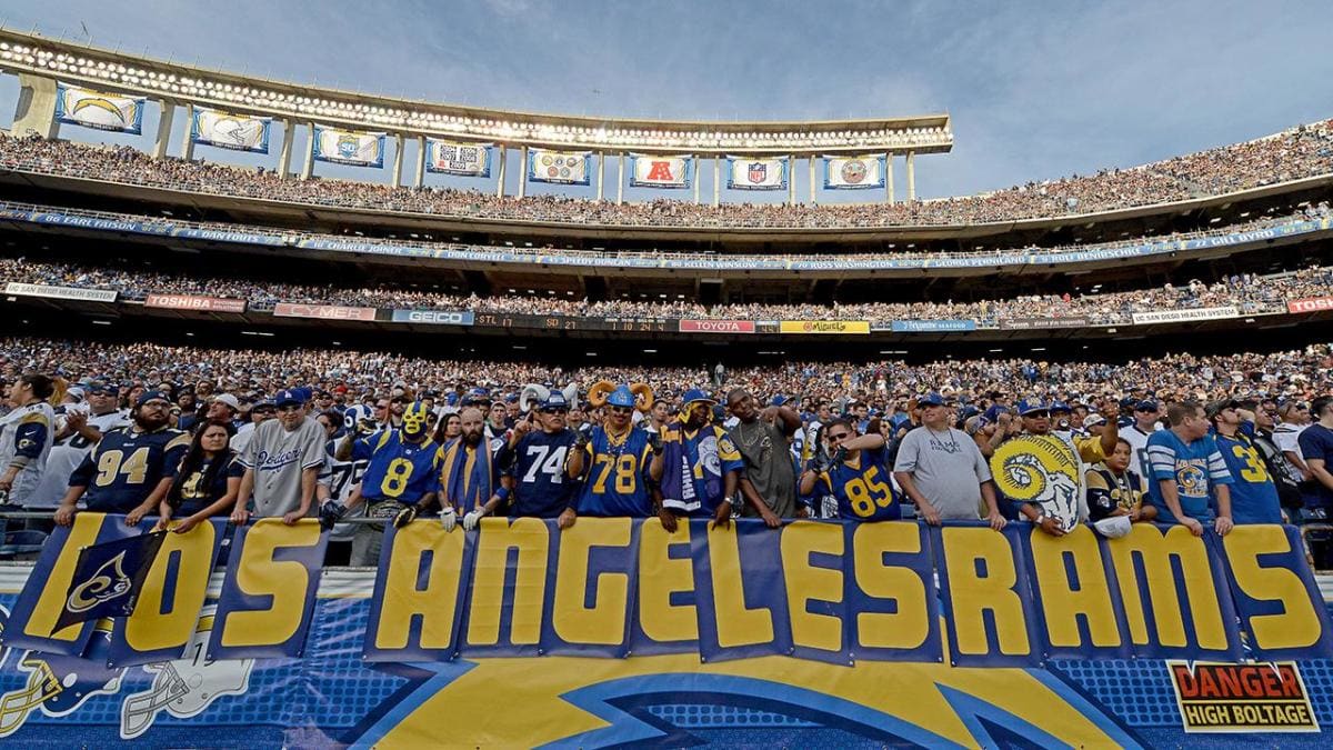 When did the Rams move to Los Angeles from St. Louis? - Sports Illustrated