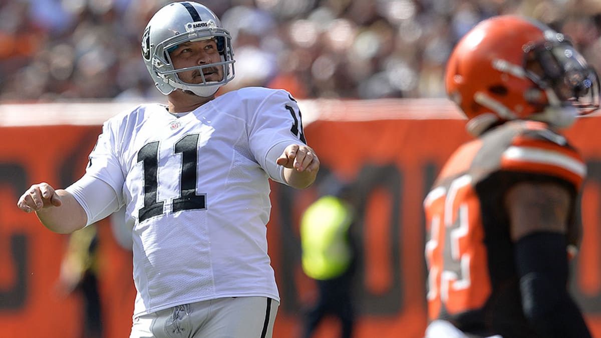 Raiders kicker Sebastian Janikowski about to set team longevity record