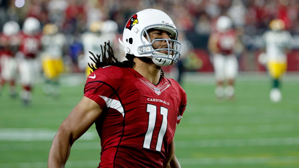 Arizona Cardinals' Larry Fitzgerald was once held catchless in Buffalo