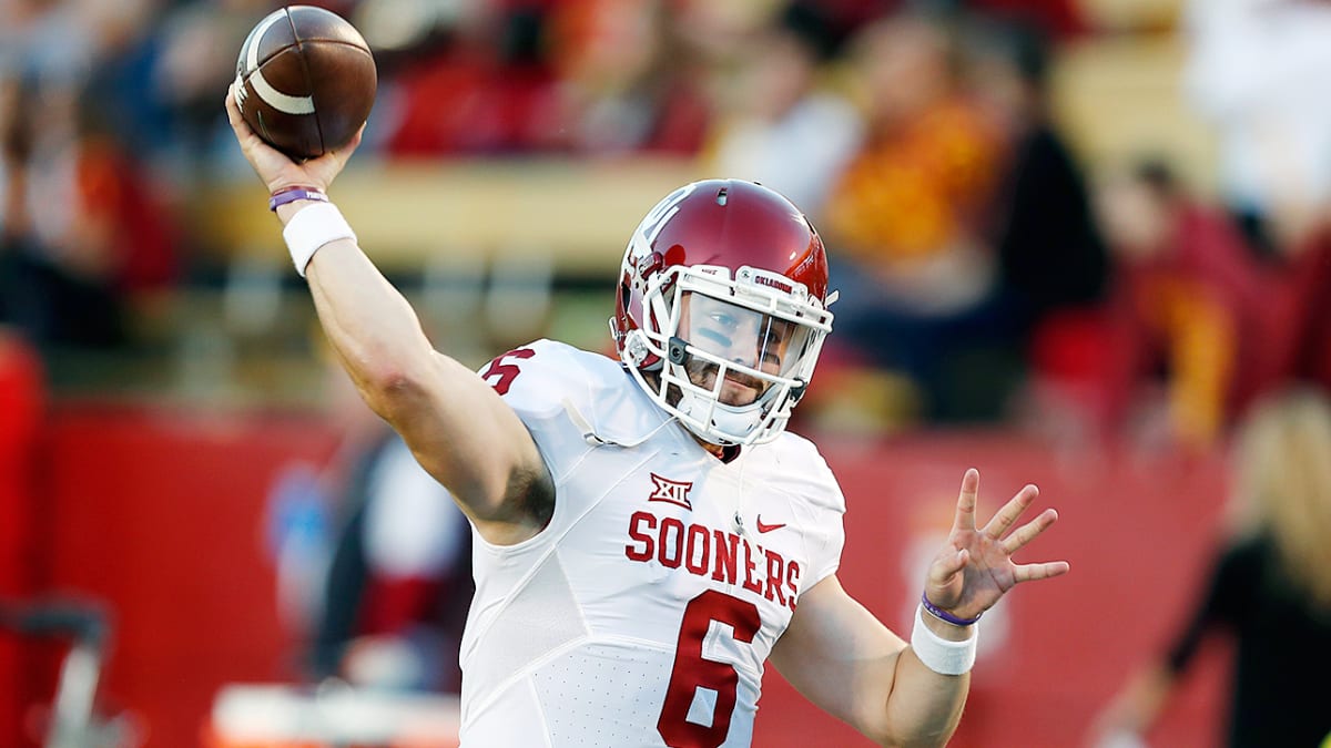 Oklahoma football: Baker Mayfield's jersey, cleats featured at College  Football Hall of Fame, Sports