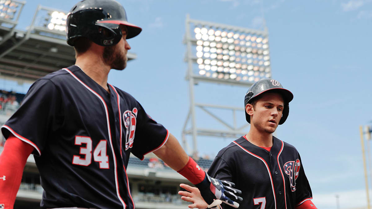 Bryce Harper Game-Used Jersey: Max Scherzer's 20 Strikeout Game