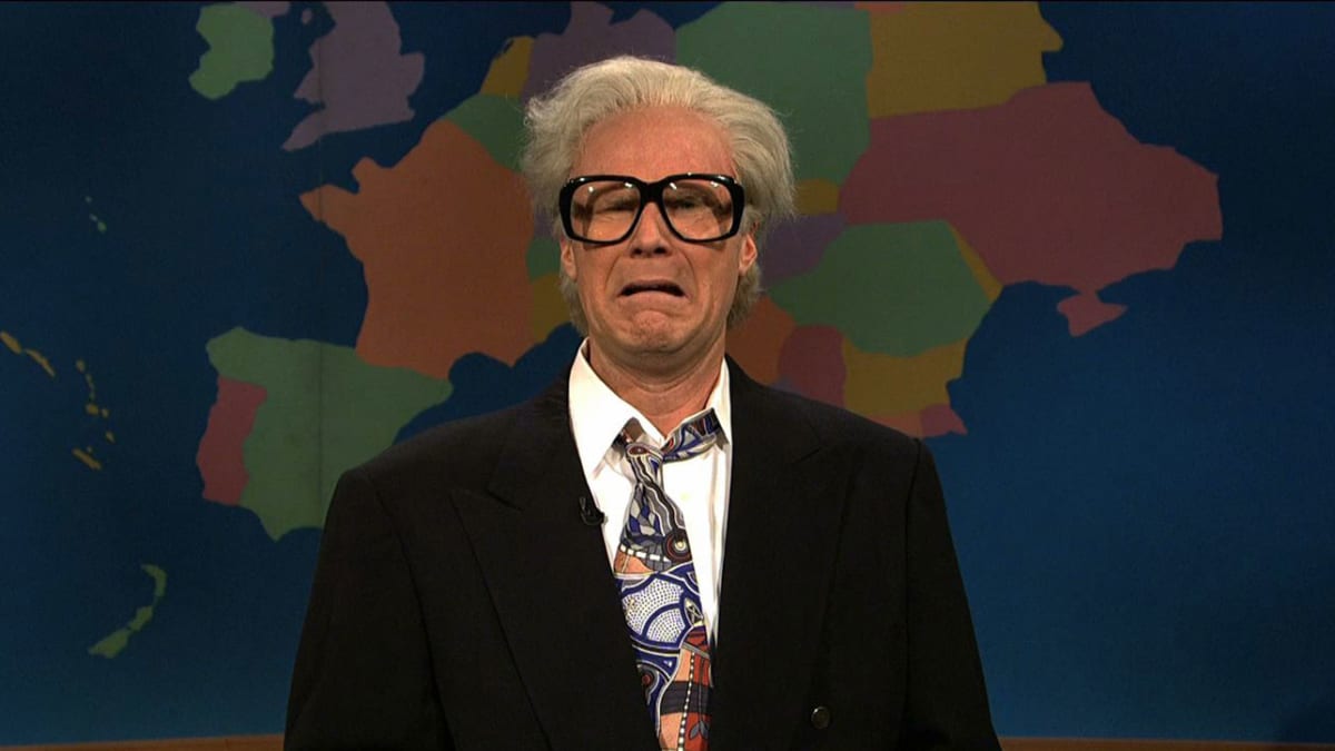 Weekend Update: Harry Caray Looks Back at 1997 - SNL 