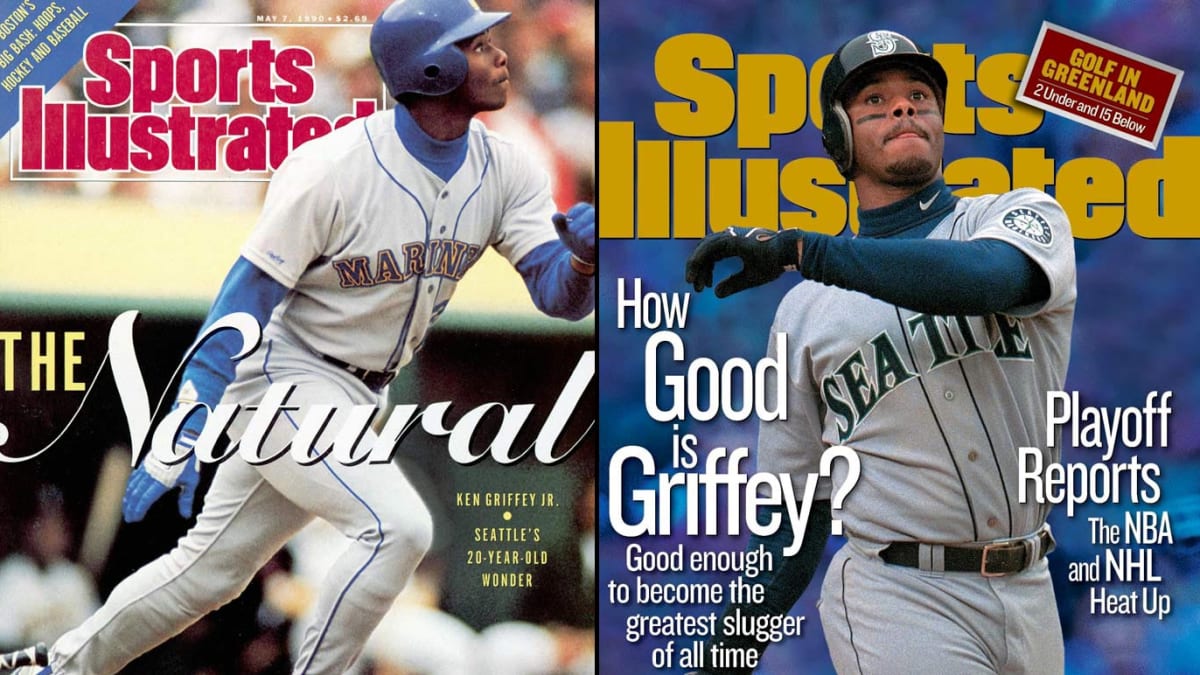 Seattle Mariners Ken Griffey Jr, 1995 Al Division Series Sports Illustrated  Cover by Sports Illustrated