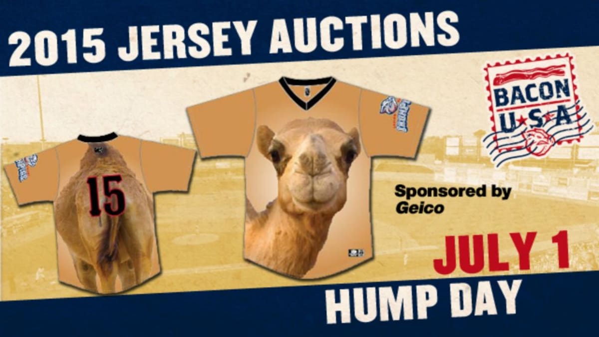 Minor league team to wear 'Hump Day' camel jerseys - Sports Illustrated