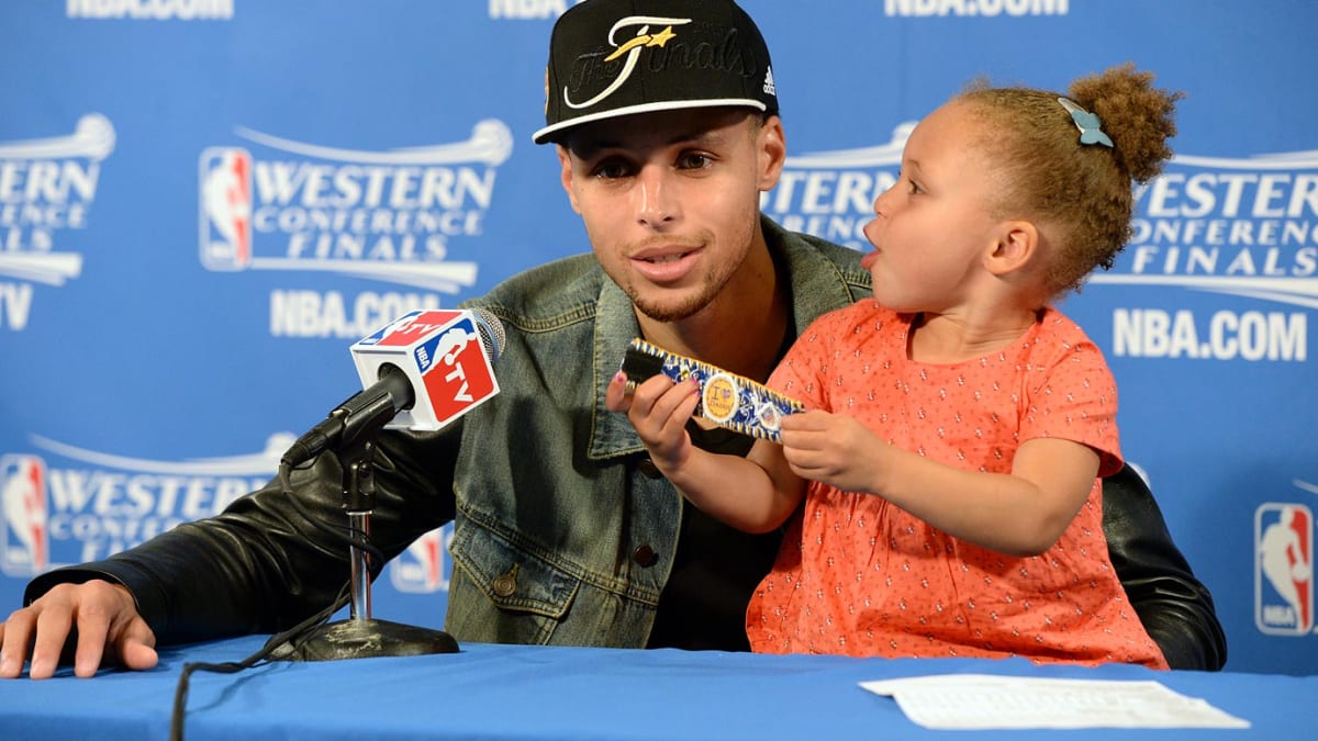 June 4, 2015: Riley Curry and the Super Important Press Conference