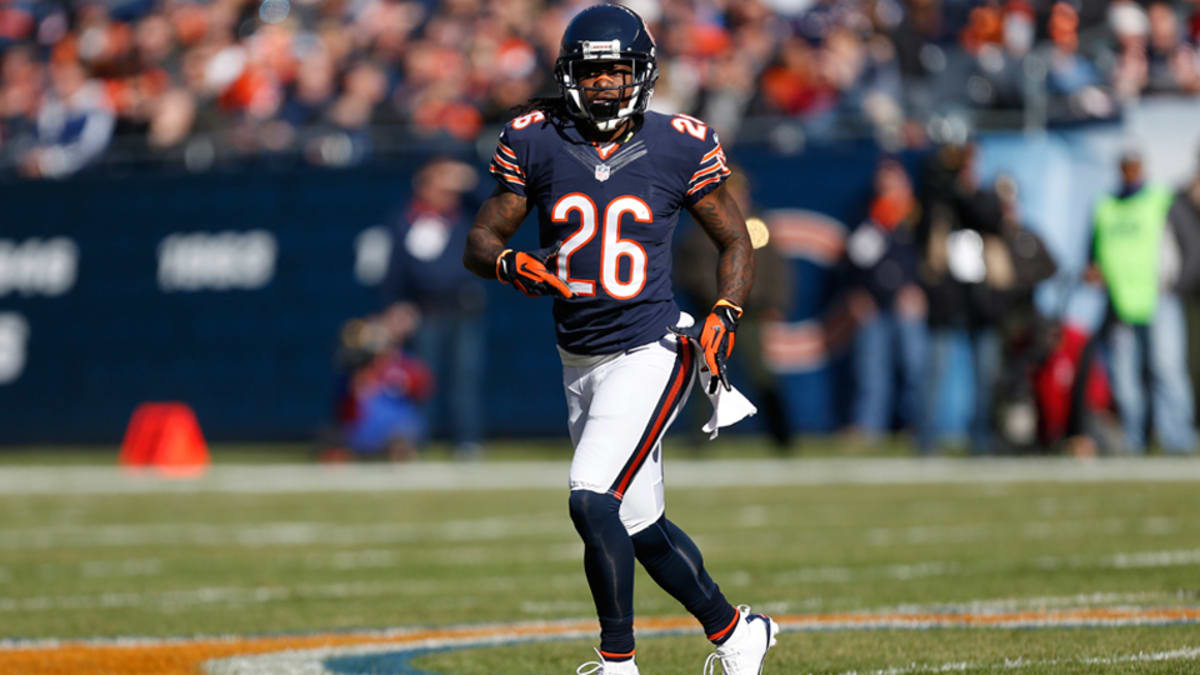 The Chicago Bears sideline erupts as cornerback Tim Jennings returns an  interception 25-yards for a touchdown during the fourth quarter against the  Carolina Panthers at Soldier Field on October 28, 2012 in Chicago. The  Bears won 23-22. UPI/Brian