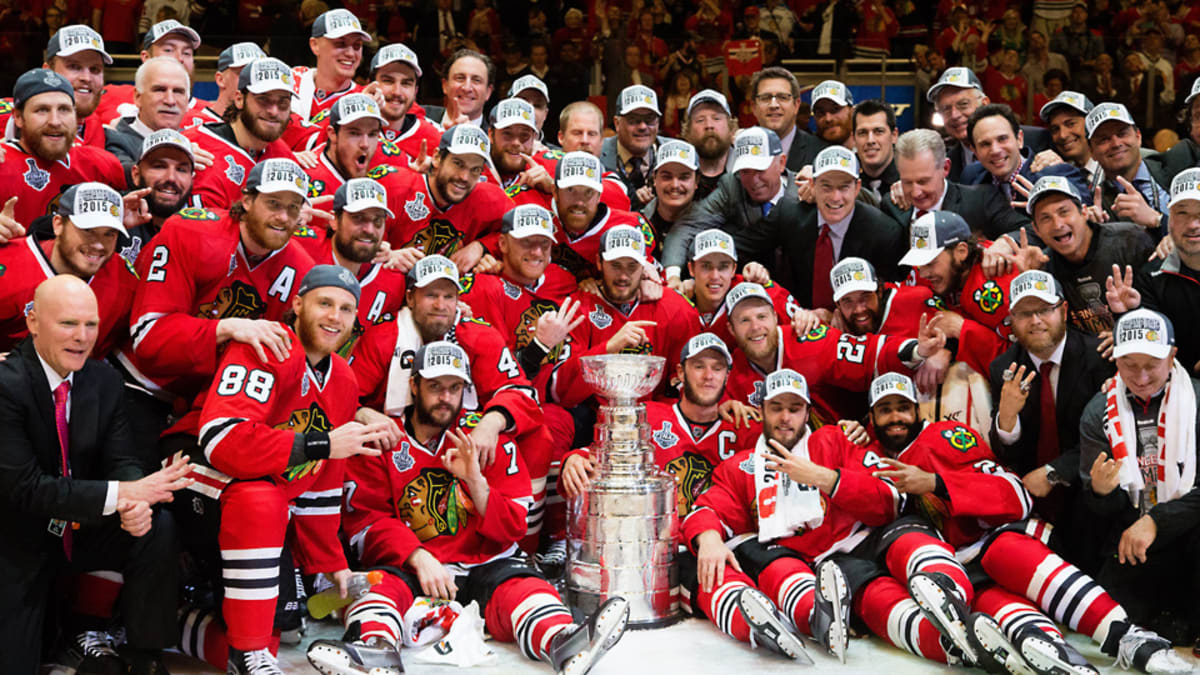 Stanley Cup: Chicago Blackhawks celebrate with adorable kids - Sports  Illustrated