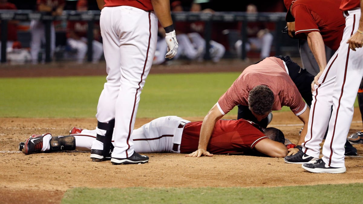 Jose Fernandez beaned David Peralta. It was an accident, but the Dbacks  retaliated anyway - NBC Sports