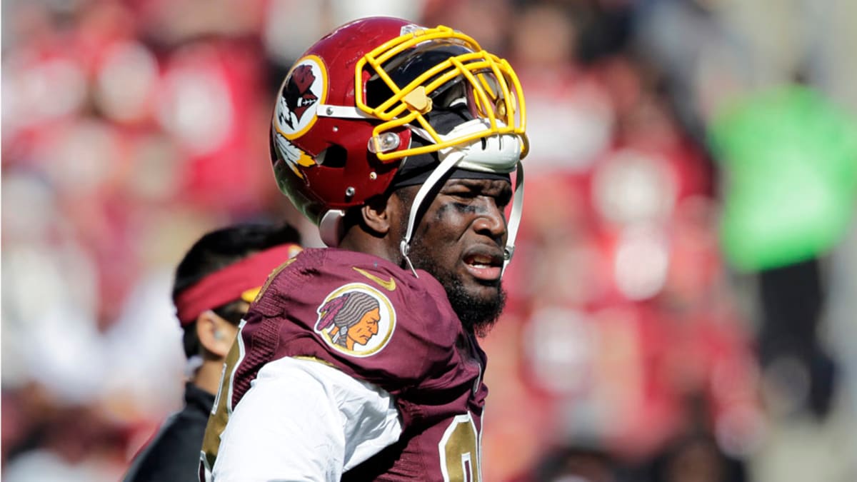 Washington Redskins linebacker Brian Orakpo has torn right