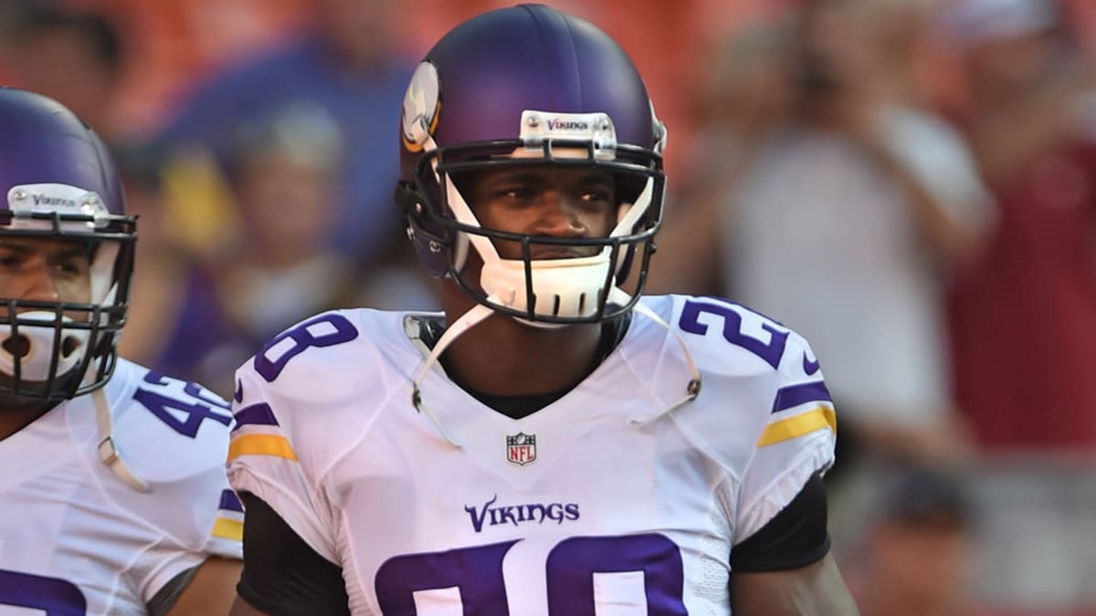 Adrian Peterson of Minnesota Vikings glad Percy Harvin happy with