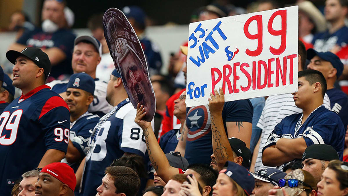 Dallas Cowboys Fans in Houston