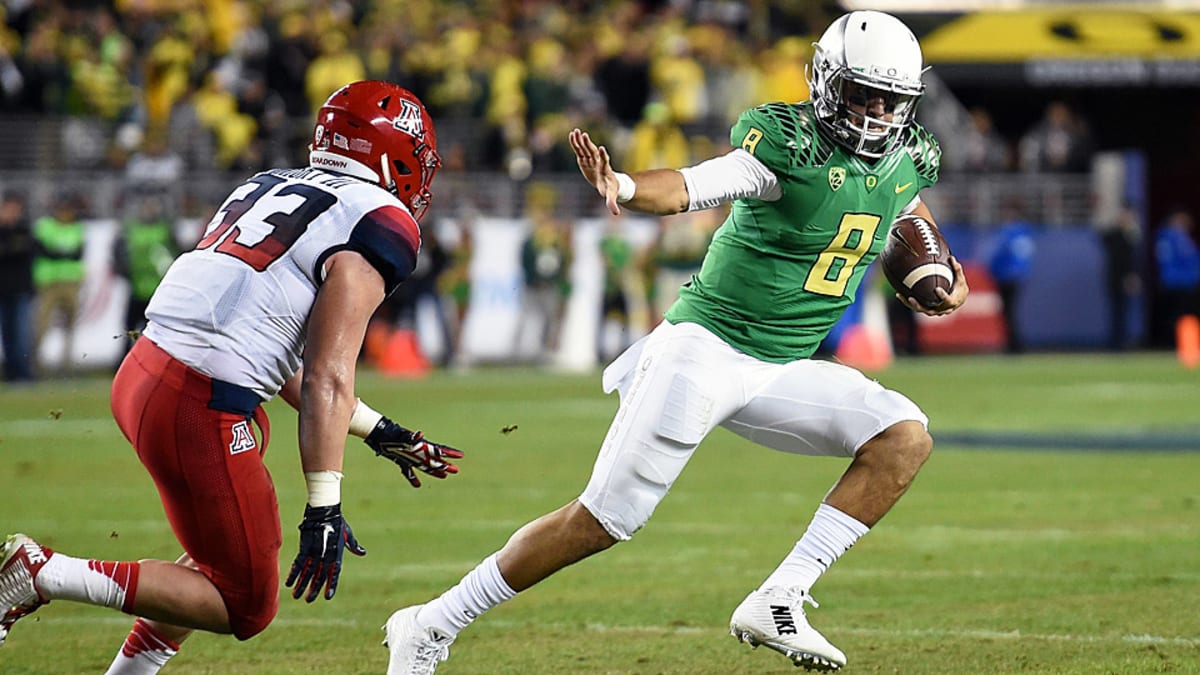 Nichols: Oregon QB Marcus Mariota, Heisman Trophy winner not good