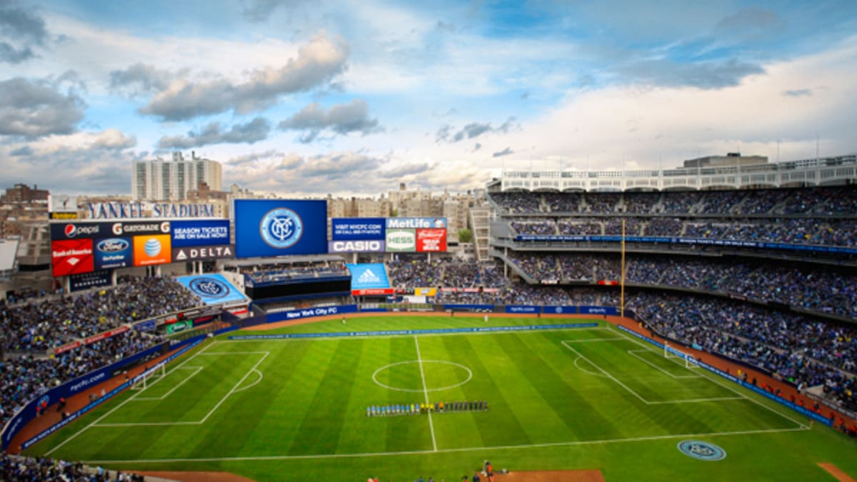 WINDOWS OF OPPORTUNITY: Here's when NYCFC can play at Yankee Stadium this  season - Front Row Soccer