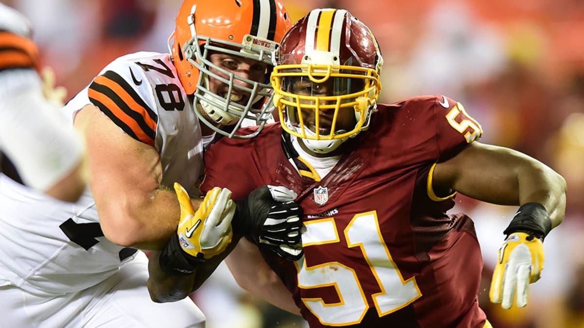 Redskins sign LB Brown, place LB Orakpo on injured reserve 