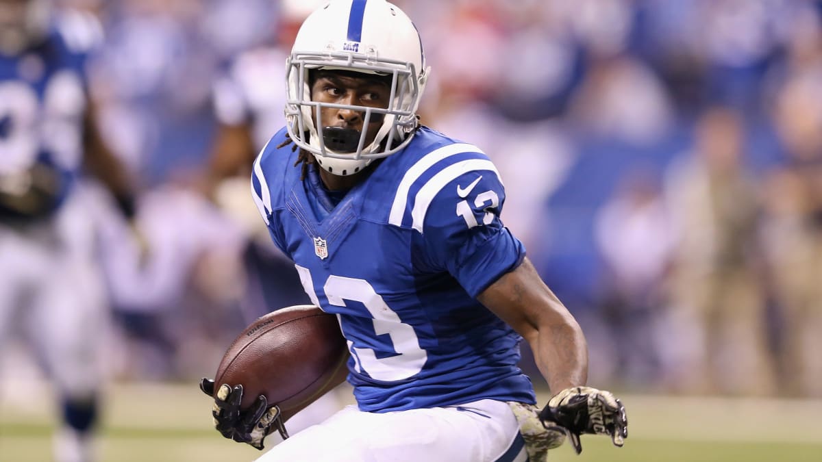 Indianapolis Colts WR T.Y. Hilton scores touchdown the day of daughter's  birth, celebrates - Sports Illustrated