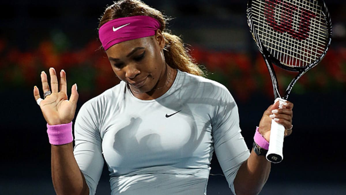 FILE**Serena Williams celebrates after winning her match at the Dubai Open  tennis Tournament in Dubai, United Arab Emirates, March 3, 2005. Despite  her acting career and fashion business, Williams claims tennis is