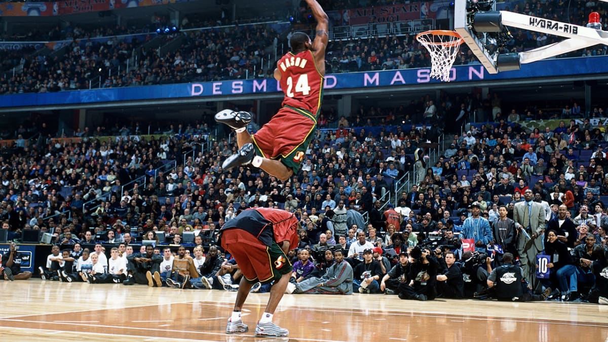 NBA Slam Dunk Contest: Best images from past contests