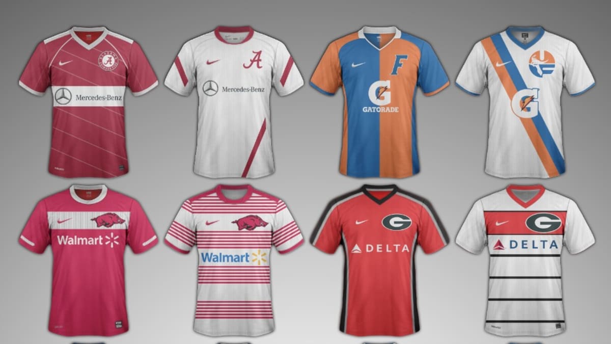 SEC teams get pro soccer jerseys thanks to the internet - Sports Illustrated