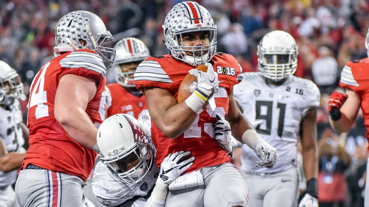 Ohio State's Ezekiel Elliott got a Buckeyes Championship Tattoo