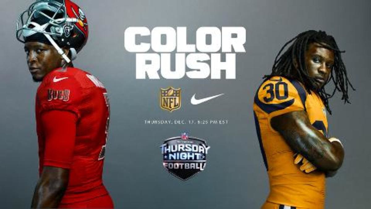 49ers, Rams to wear Color Rush uniforms for Thursday Night